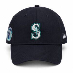 New Era Seattle Mariners Ken Griffey Jr Retirement Hat Mens OSFM Navy Blue